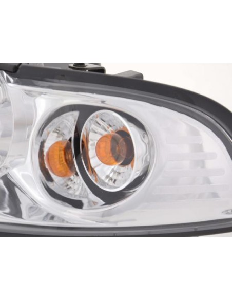 Set di fari Audi A4 tipo B5 95-99 cromato