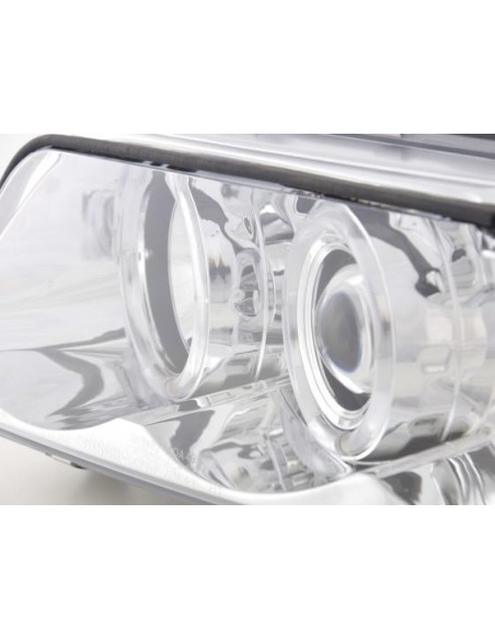 Set di fari Audi A4 tipo B5 95-99 cromato