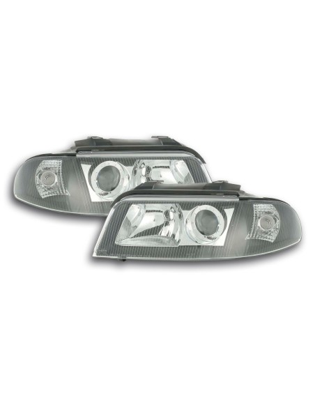 Fari anteriori Audi A4 tipo B5 99-00 neri