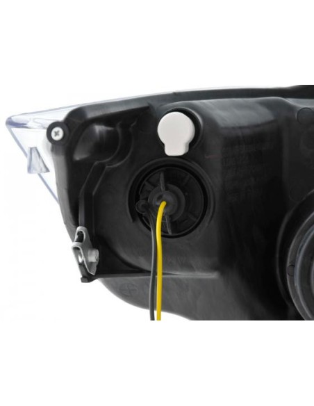 Set di fari BMW Serie 3 tipo E90 / E91 05-08 cromato