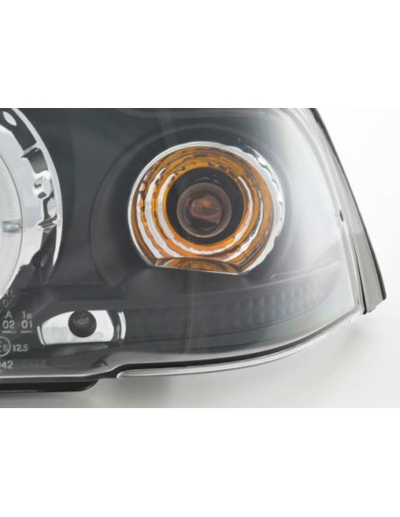 Set di fari per BMW Serie 3 Coupe tipo E36 92-98 nero