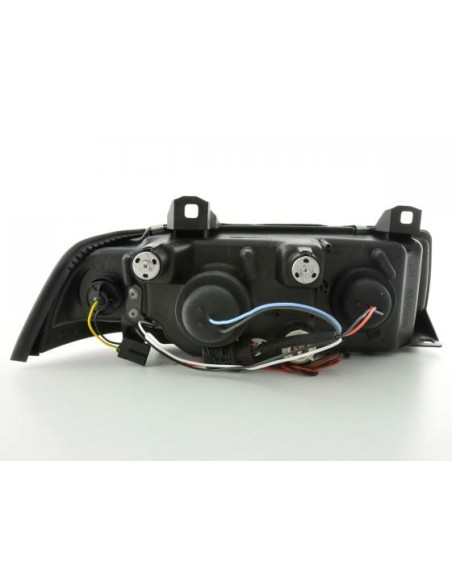 Set di fari per BMW Serie 3 Coupe tipo E36 92-98 nero
