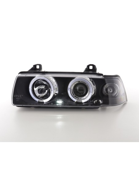 Set fari BMW Serie 3 Limo tipo E36 92-98 nero