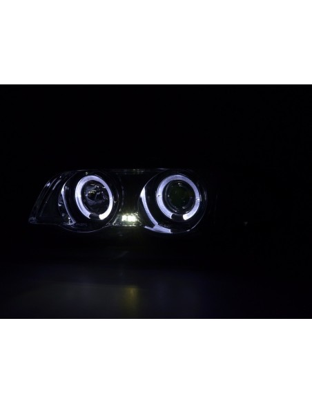 Set fari BMW 3er Limo tipo E46 98-01 cromato