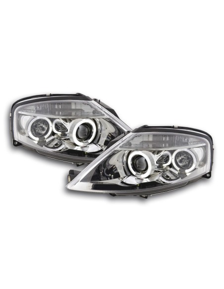 Set faro Citroen C3 02-08 cromato