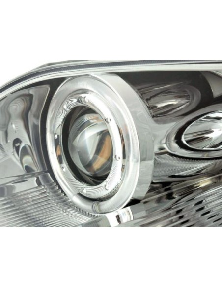 Set faro Citroen C4 3 porte / 5 porte. Tipo L 04- cromato