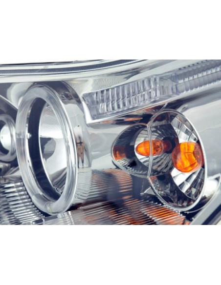 Set faro Citroen C4 3 porte / 5 porte. Tipo L 04- cromato