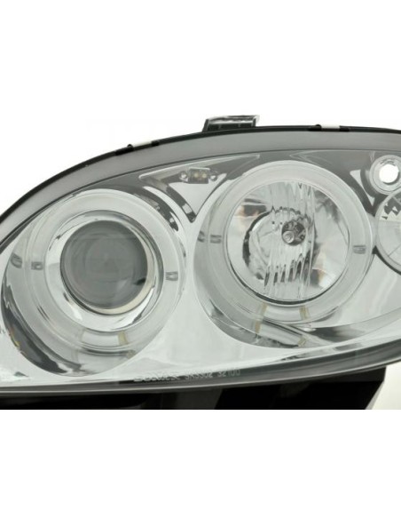 Set faro Citroen Saxo 00-02 cromato