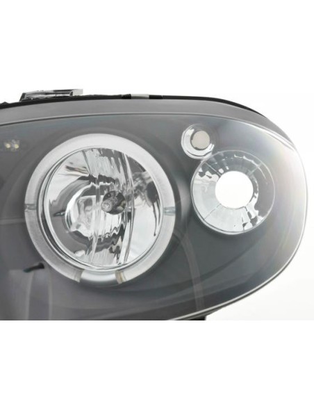 Set faro Citroen Saxo 00-02 nero