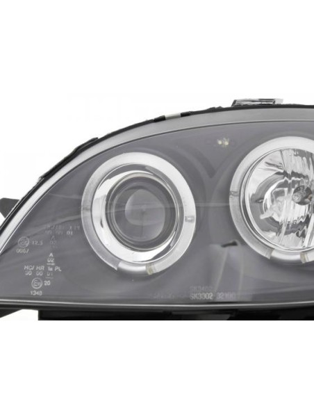 Set faro Citroen Saxo 00-02 nero