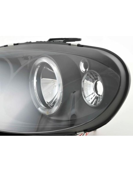 Set faro Citroen Saxo 00-02 nero