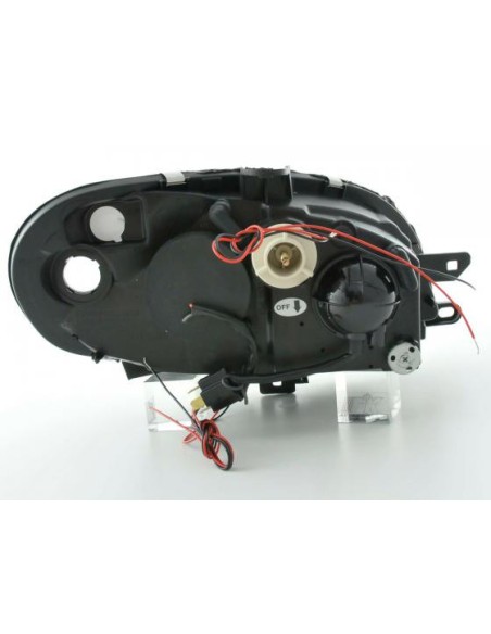 Set faro Citroen Saxo 00-02 nero