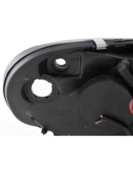 Set faro Citroen Saxo 00-02 nero