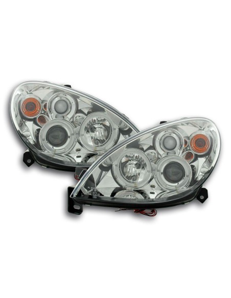 Set faro Citroen Xsara tipo N7 00-05 cromato