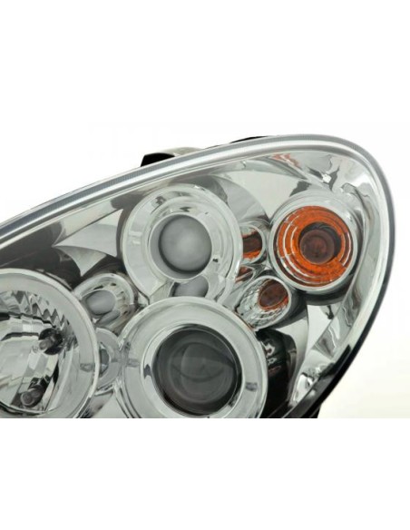 Set faro Citroen Xsara tipo N7 00-05 cromato