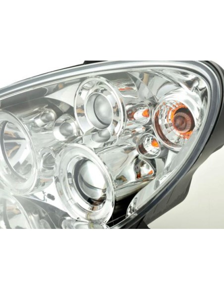 Set faro Citroen Xsara tipo N7 00-05 cromato