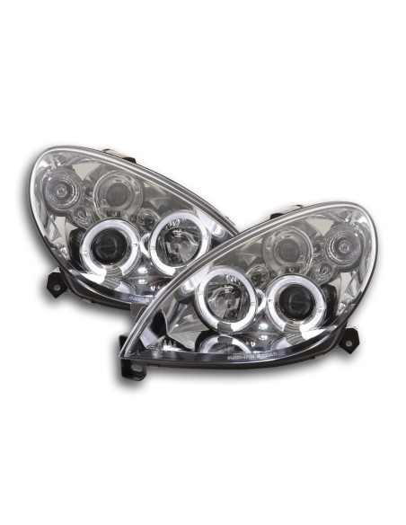 Set faro Citroen Xsara tipo N7 00-05 cromato