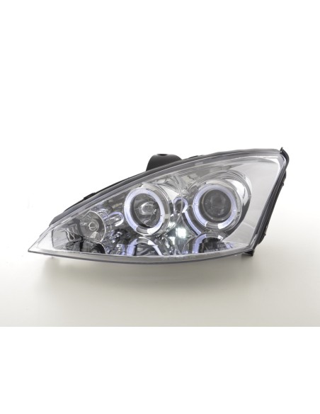 Set faro Ford Focus 98-01 cromato
