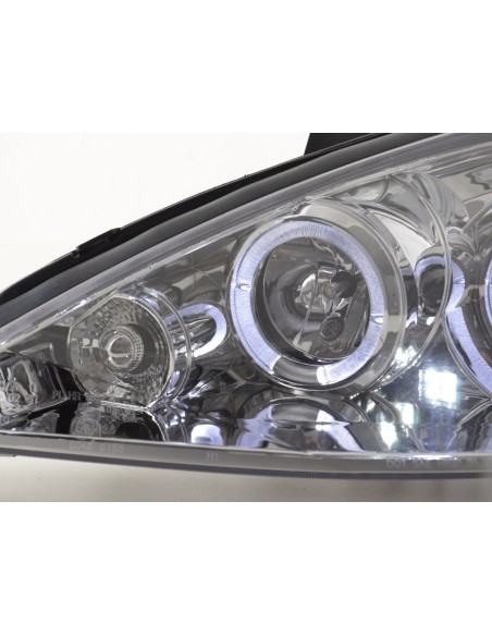 Set faro Ford Focus 98-01 cromato