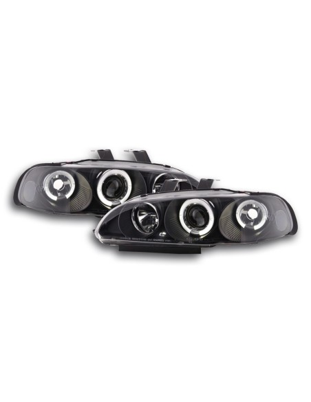 Set fari Honda Civic 4 porte. 92-95 nero