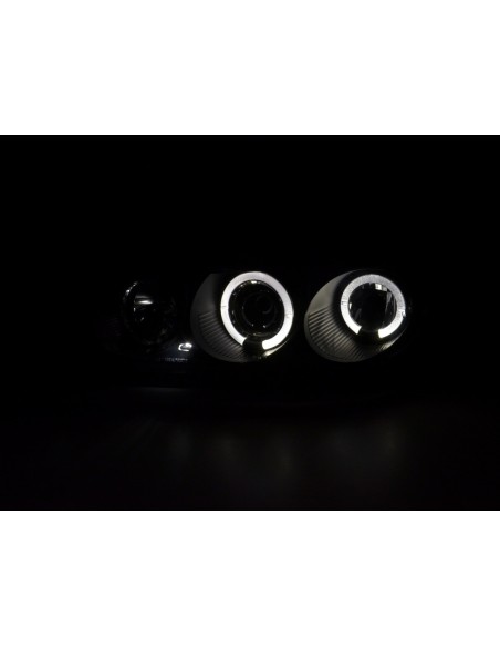 Set fari Honda Civic 4 porte. 92-95 nero