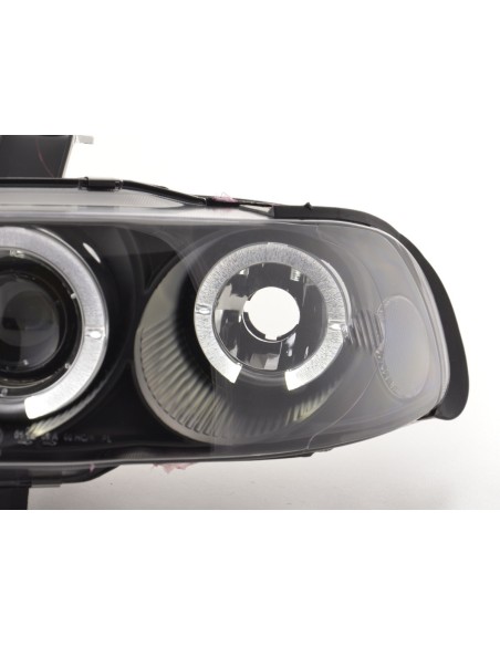 Set fari Honda Civic 4 porte. 92-95 nero