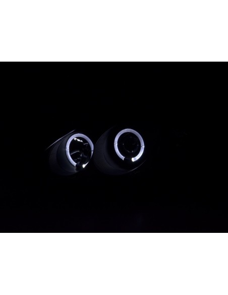 Set faro Honda Civic Coupe / Civic 4 porte. 99-00 nero