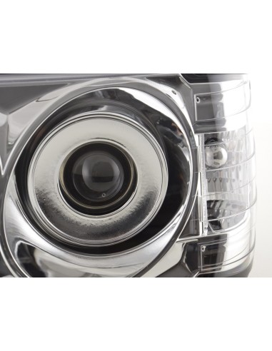 Set fari Mercedes Classe E tipo W124 85-93 cromato