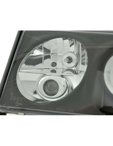 Set faro Mercedes Classe E tipo W124 85-93 nero