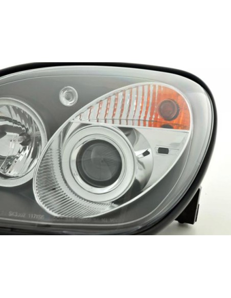 Set faro Mercedes SLK tipo R170 96-97 / 01-02 nero