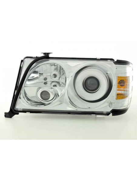 Set fari Mercedes Classe E tipo W124 94-96 cromato