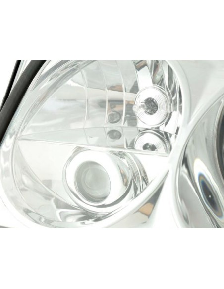 Set fari Mercedes Classe E tipo W124 94-96 cromato
