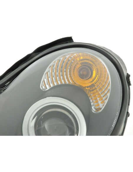 Set faro Mercedes Classe C tipo W203 00-07 nero