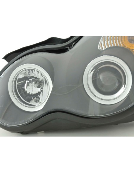 Set faro Mercedes Classe C tipo W203 00-07 nero