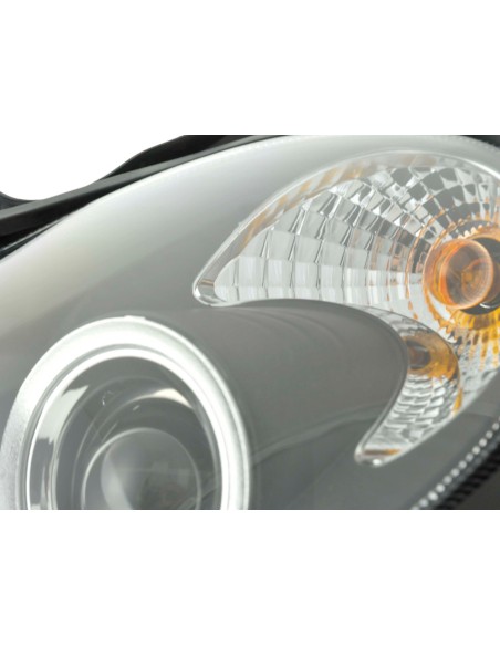 Set faro Mercedes Classe C tipo W203 00-07 nero