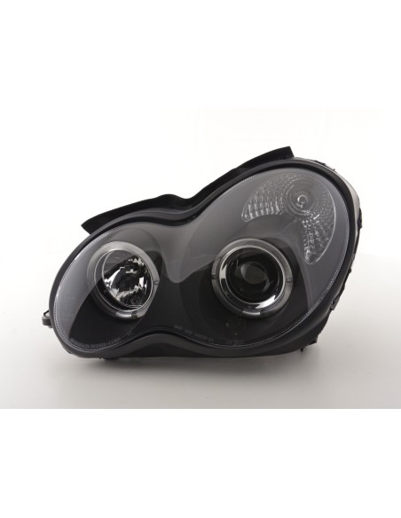 Set faro Mercedes Classe C tipo W203 00-07 nero