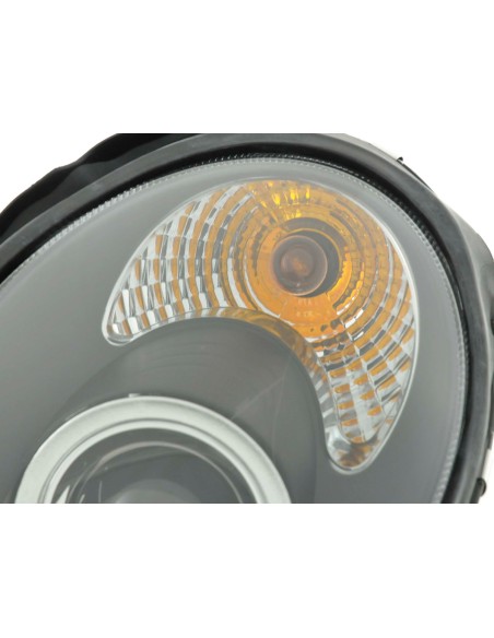 Set faro Mercedes Classe C tipo W203 00-07 nero