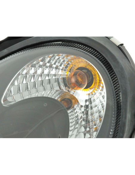 Set faro Mercedes Classe C tipo W203 00-07 nero