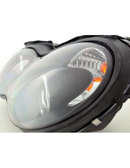 Kit fari Mercedes Classe C tipo W203 00-07 nero per guida a destra