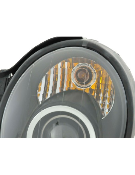 Set faro Mercedes CLK tipo W208 98-02 nero
