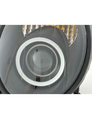 Set faro Mercedes CLK tipo W208 98-02 nero
