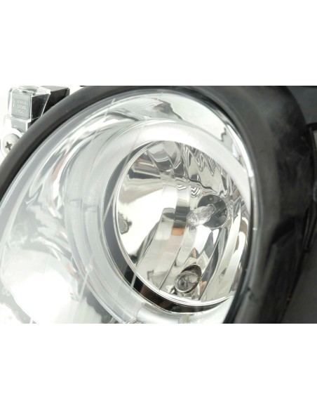 Set faro Mercedes CLK tipo W208 98-02 cromato