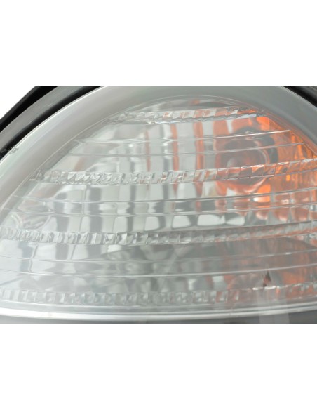 Set faro Mercedes Classe E tipo W210 99-01 nero