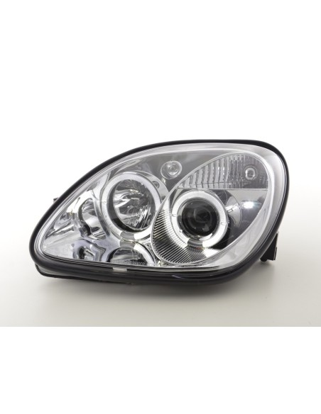Set faro Mercedes SLK tipo R170 96-02 cromato