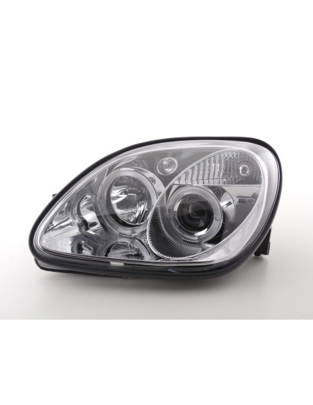 Set faro Mercedes SLK tipo R170 96-02 cromato