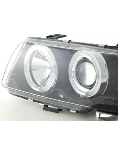 Fari Opel Astra F 91-94 neri