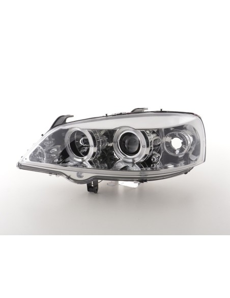 Set faro Opel Astra G 98-03 cromato