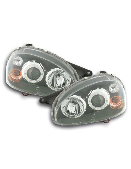 Set faro Opel Corsa B 94-00 nero