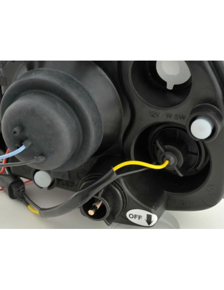 Set faro Opel Corsa B 94-00 nero