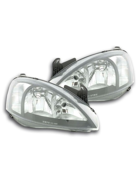 Fari Opel Corsa C 01-06 neri